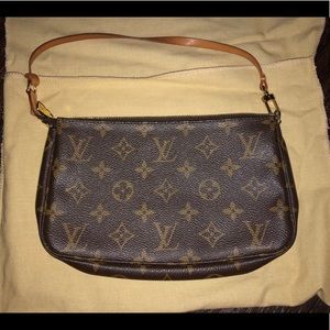 Louis Vuitton Authentic Monogram Pouchette